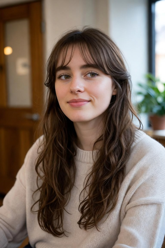 Warm portrait of Sophie, reading