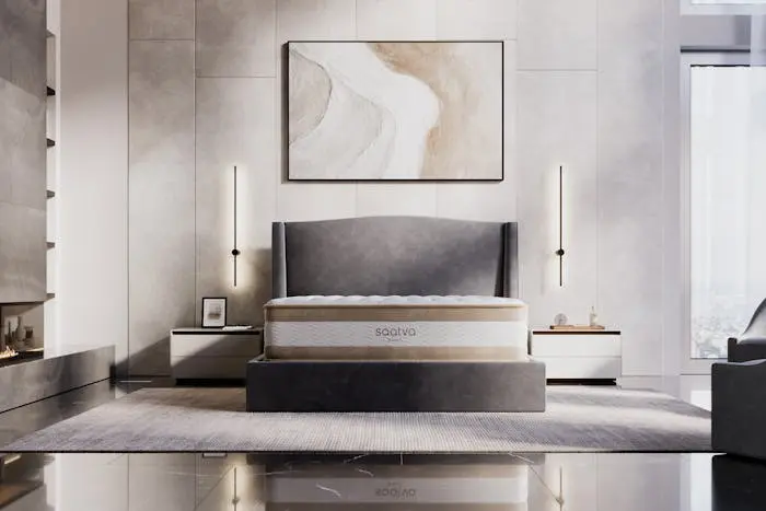 Saatva Rx memory foam hybrid mattress